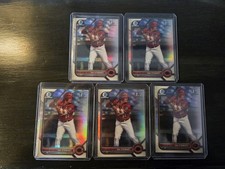 2022 Bowman Chrome 1st Bowman Sal  Stewart Refractor Ref Lot
