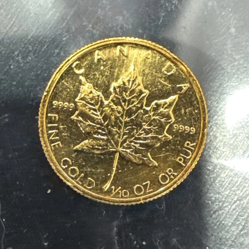 1982 Canadian Gold Maple Leaf 1/10 oz — photo from the most recent tracked eBay sale