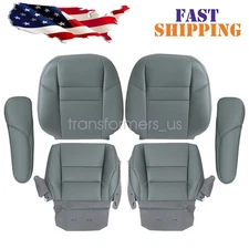Fits Honda CR-V 2007-2011 Front Replacement Seat Cover Gray & Armrest Cover