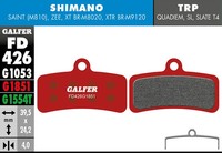 Galfer - Advanced Bremsbelag - Shimano Saint, Zee, Xt