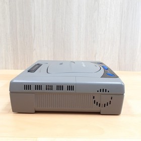 SEGA SATURN CONSOLE bundle with 2 controllers 3 games & memory Japanese Gray