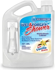 Shower Cleaner Spray Multi-Surface Weekly Application Requires No Scrubbing, Ble