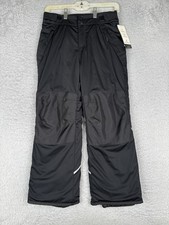 Champion Ski Pants Youth M 8-10 Black Insulated Snow Water Resistant Winter
