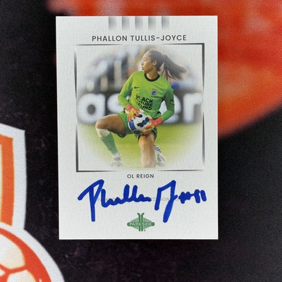 #ad 2022 Parkside Paramount NWSL Phallon Tullis Joyce AUTO 🔥 NWSL OL Reign #PSS PTJ $39.50