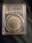 1887 Morgan $1 Dollar PCGS Genuine Scratch-Au Detail Nice Coin