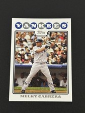 2008 Topps Melky Cabrera #197 New York Yankees (Q)