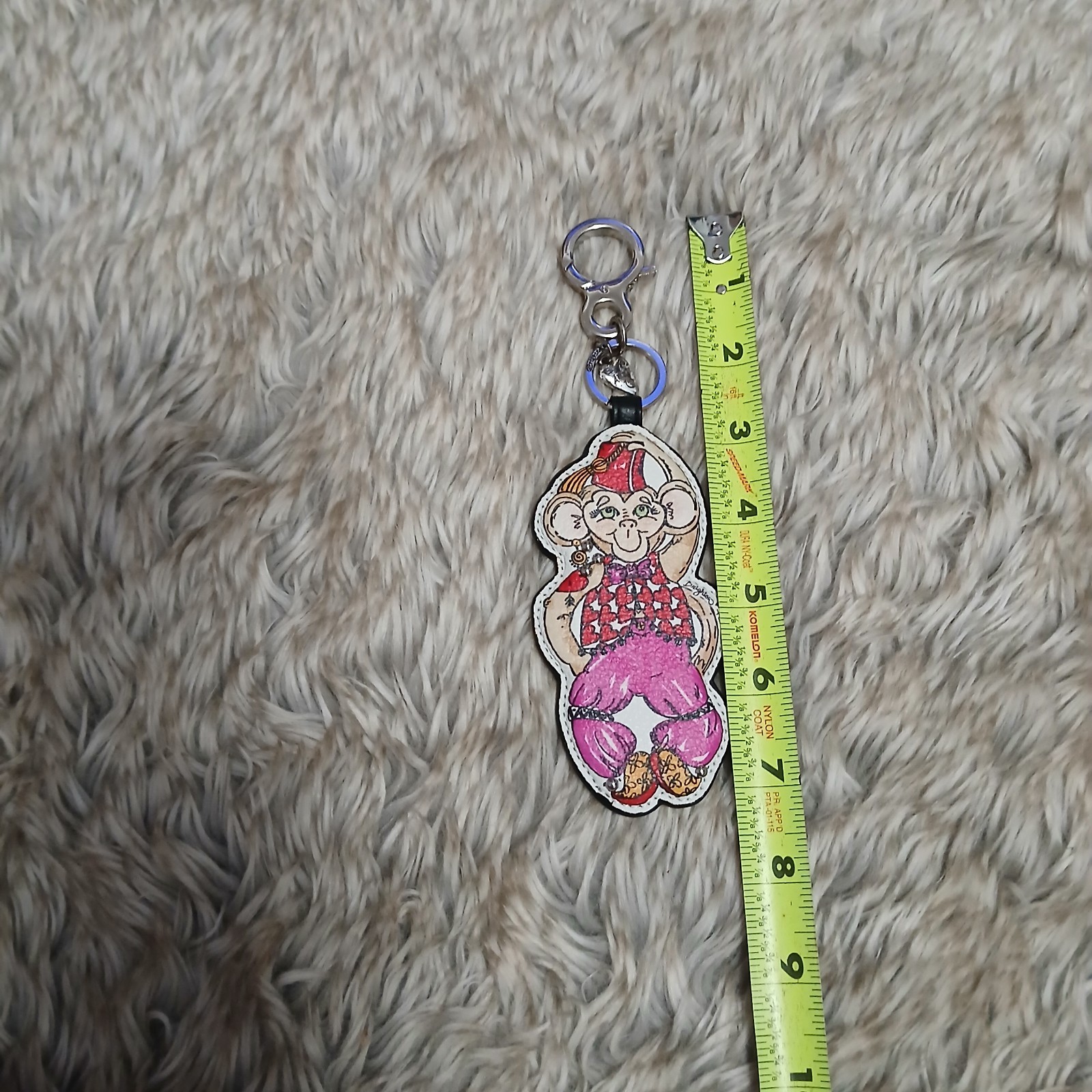 Brighton MONKEY SEE, MONKEY DO Leather Handbag Ch… - image 4