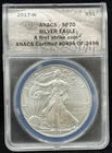 ANACS SP70 2017-W US American Silver Eagle One Dollar Coin-494