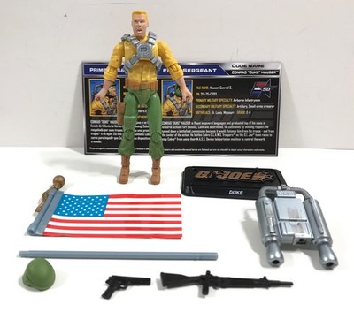 GI Joe 50th Anniversary Duke loose figure 2015 Chase MASS Device