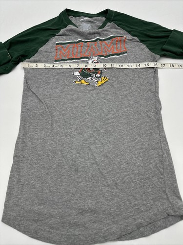 Miami Hurricanes Long Sleeve Shirt Youth Boy Large Graphic Print Pro Edge…#8384 - Picture 6 of 9