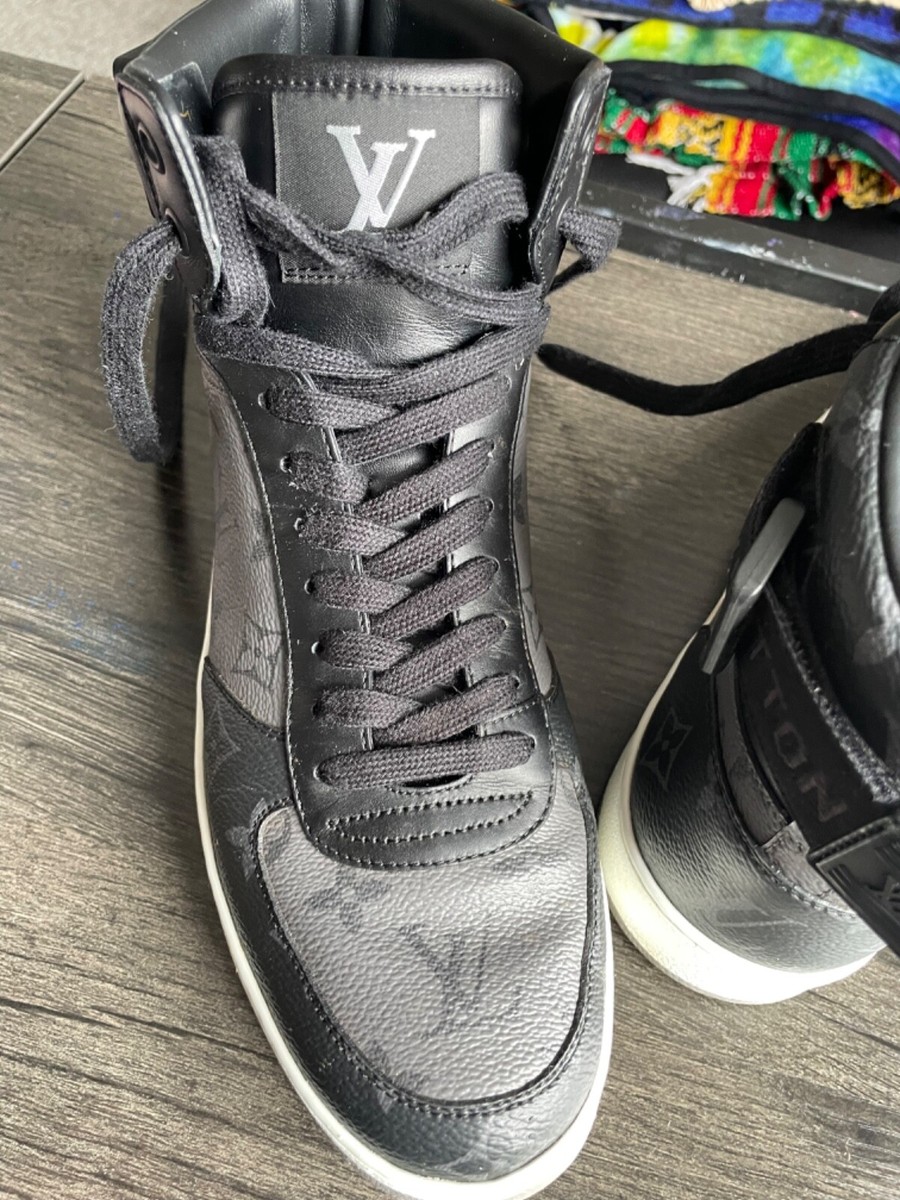 Louis Vuitton high top rivoli sneakers. Size 6 uk/ size 7 USA