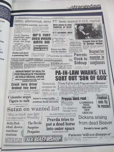 Fortean Times FT 177 December 2003 Special/Horned Humans/Weird Letters Postcards - Picture 4 of 4