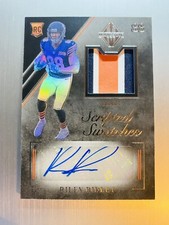 Riley Ridley 2019 Panini Majestic Scripted Swatches #136 Rookie Auto #’d /199 Rc