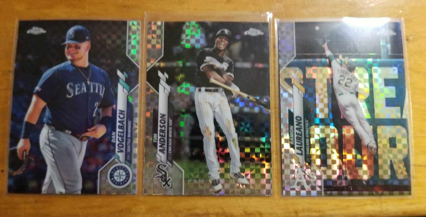 2020 Topps Chrome X-fractors fill your set you pick choice 