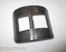 VINTAGE KALO for FOSTER CHICAGO STERLING HANDWROUGHT RECTANGLE SHOE BUCKLE
