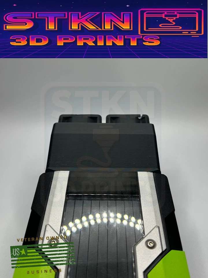 2-PACK ⚡ Nvidia Tesla P40 ⚡ V100 K80 P100 M40 Fan Adapter Home AI ✨Wholesale✨ - Image 4 of 4