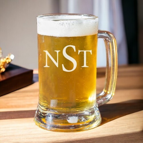 Tazza Birra Personalizzata, Tazza Birra Groomsmen, Bicchiere Birra Personalizzato, Tazza Birra Incisa - Foto 3 di 8