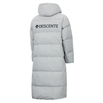 descente long down jacket