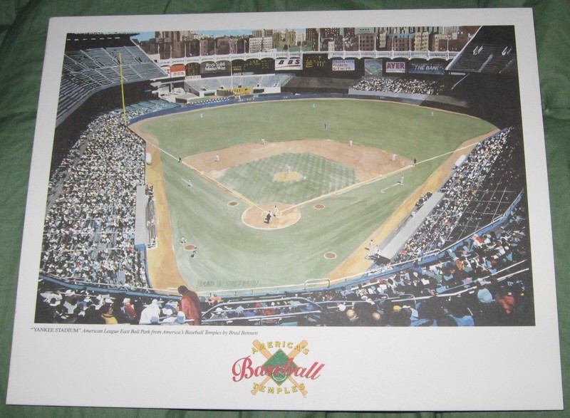Vintage YANKEE STADIUM America's Baseball Temples American League East Ball Park