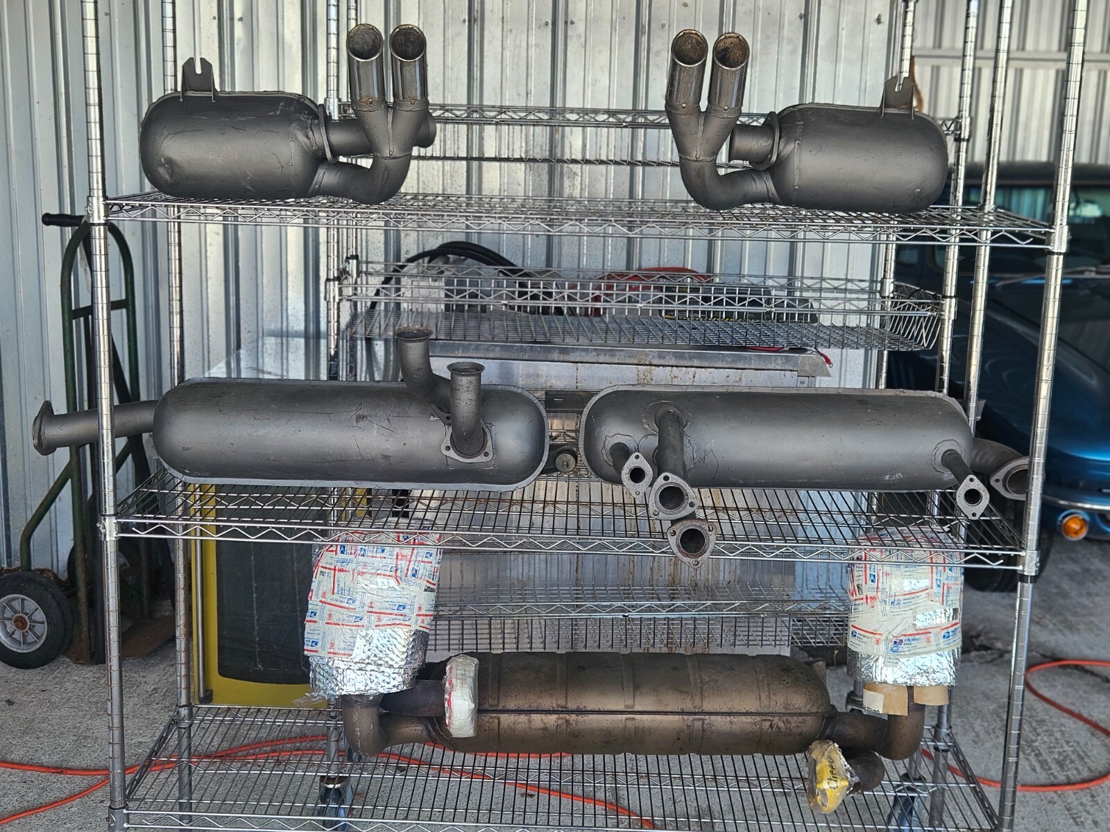 Ferrari Testarossa Muffler and Silencers