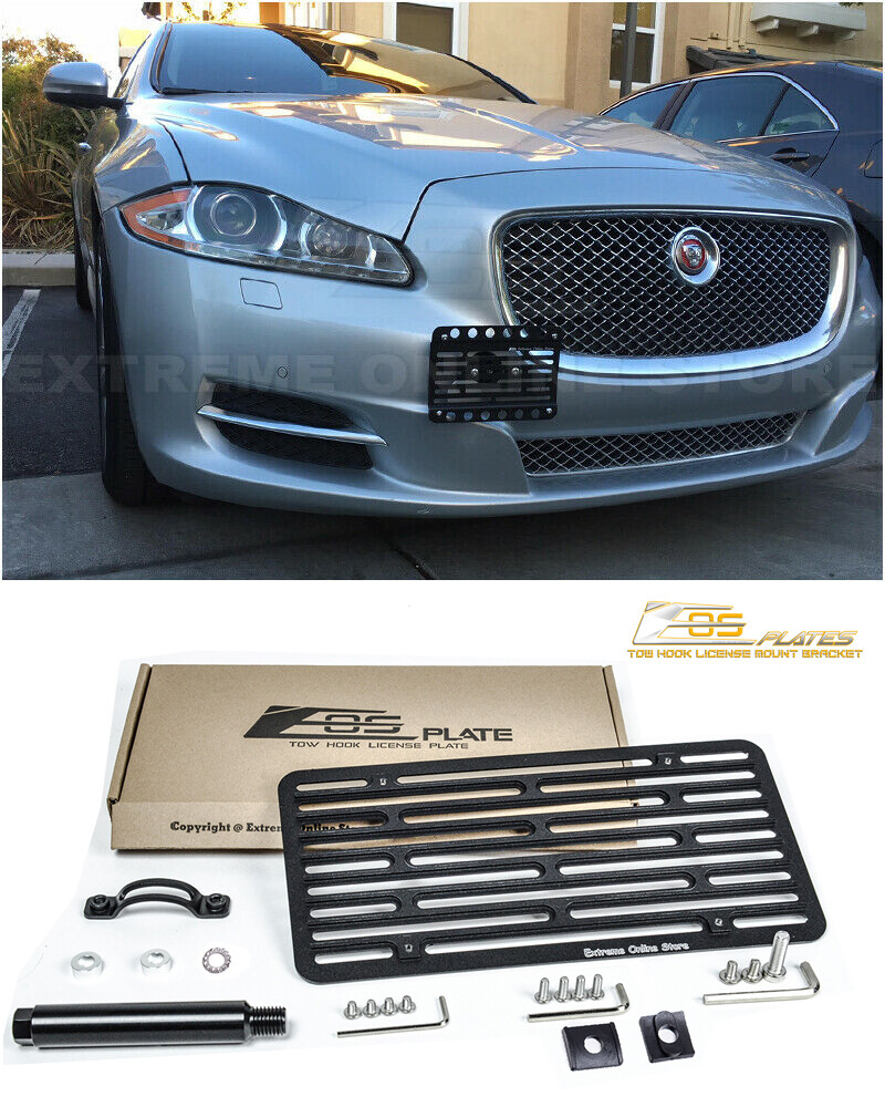 EOS Full Sized Front Tow Hook License Plate Bracket For 1016 Jaguar XJ X351 eBay