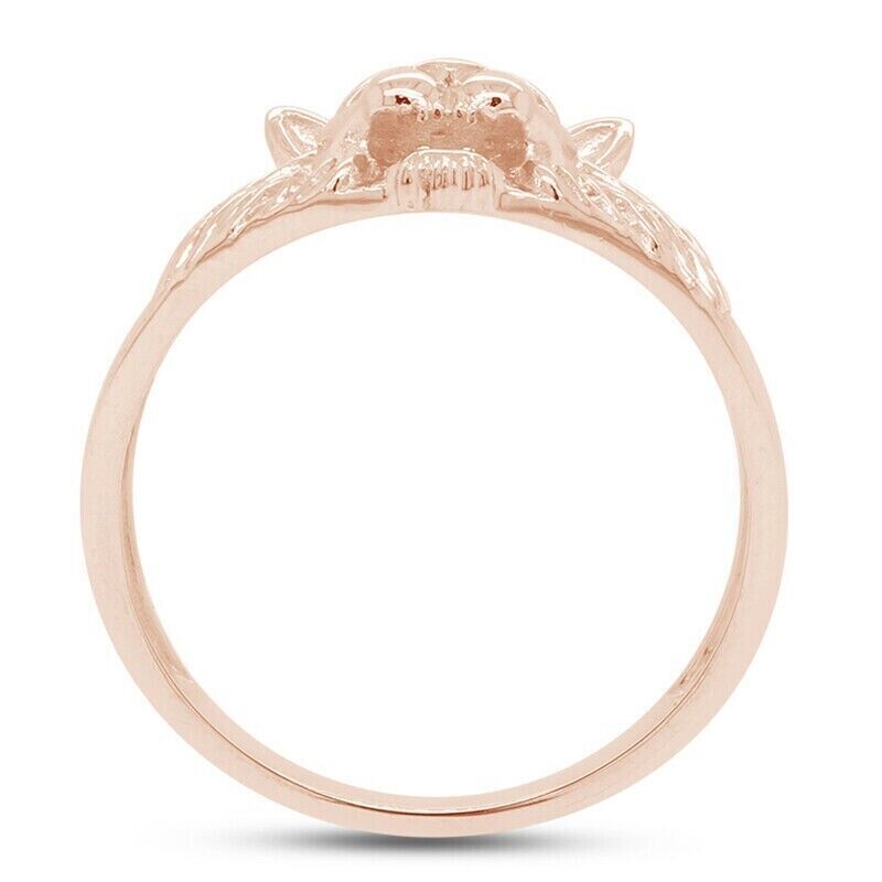 Men's" Lion Head Ring Rose Gold Plated Silver Men's Ring l212 eBay