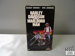  Harley Davidson and the Marlboro Man VHS  1992 Mickey 