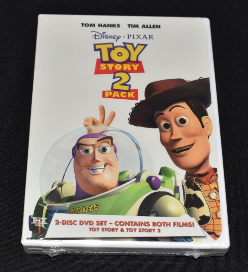 New Toy Story 2pk Toy Story & Toy Story 2 ~ 2 Disc Set Tim Allen