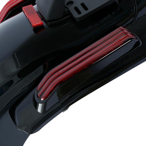 Sistema parafango posteriore stile CVO per Harley-Davidson FLHX Street Glide 17-17 - Foto 6 di 9