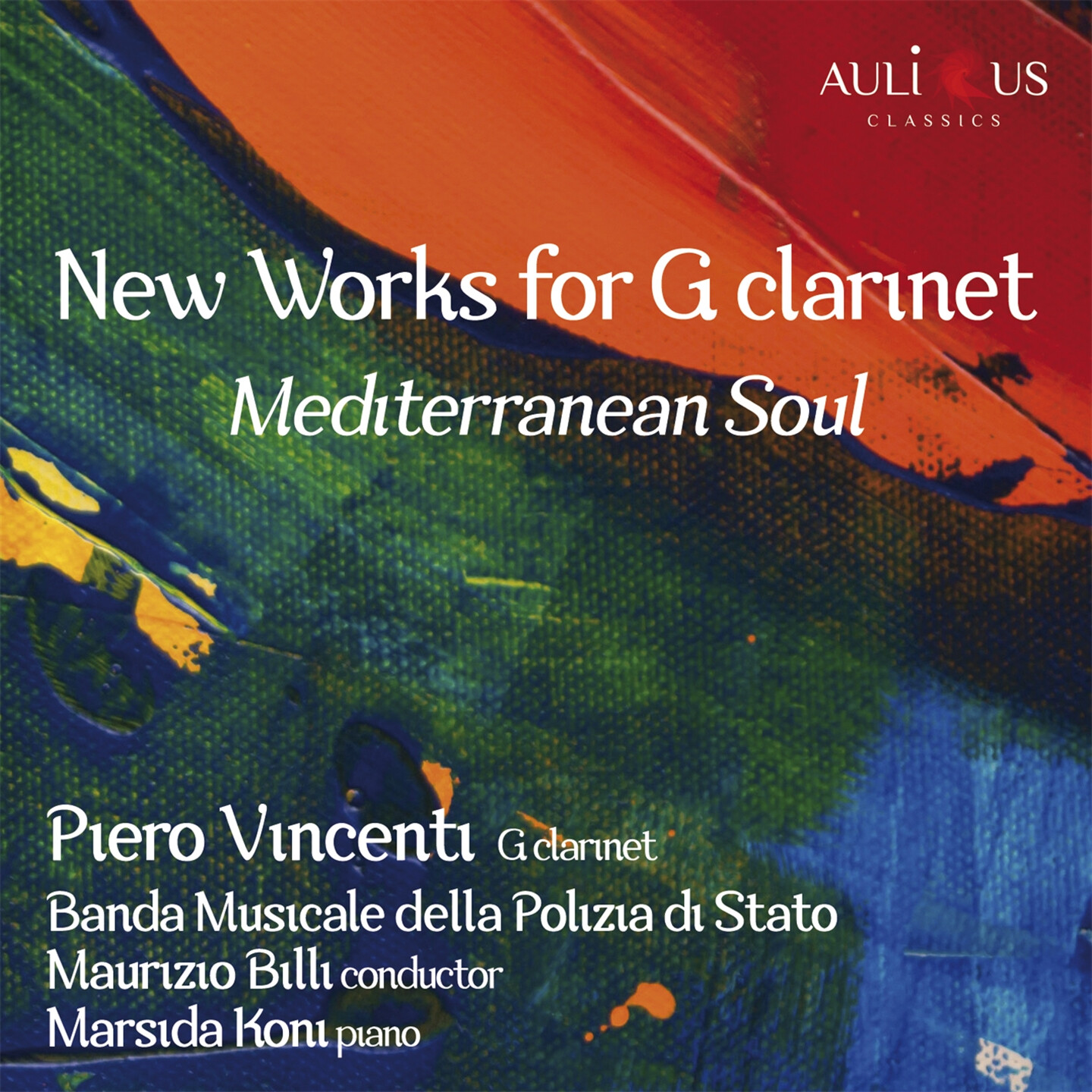 Piero Vincenti, Marsida Koni - Mediterranean Soul: New Works For G Clarinet