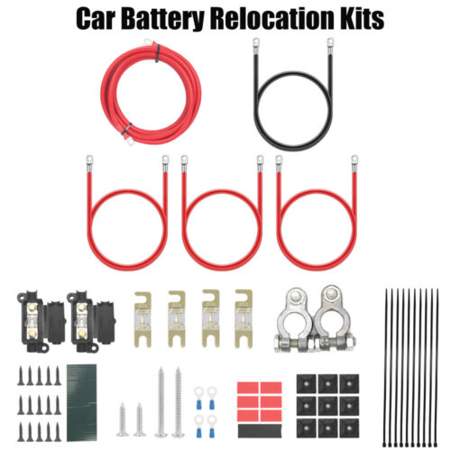 5M Car Battery Relocation Kit - Track Race Conversion Boot Racing 70a 12v UK - Picture 2 of 2