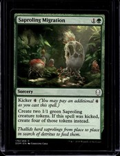 MTG Magic the Gathering Saproling Migration (178/296) Dominaria