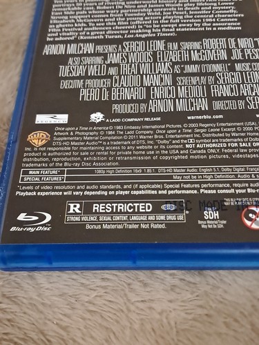Once Upon a Time in America (Blu-ray Disc, 2011) OOP RARE - Picture 9 of 9