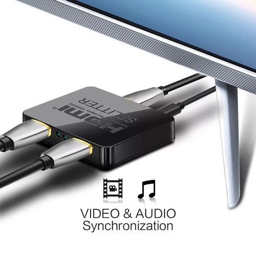 4K HDMI Splitter Full HD 1080P 3D Video 1X2 HDMI Switch Umschalter 1 In 2 Out - Bild 14 von 24
