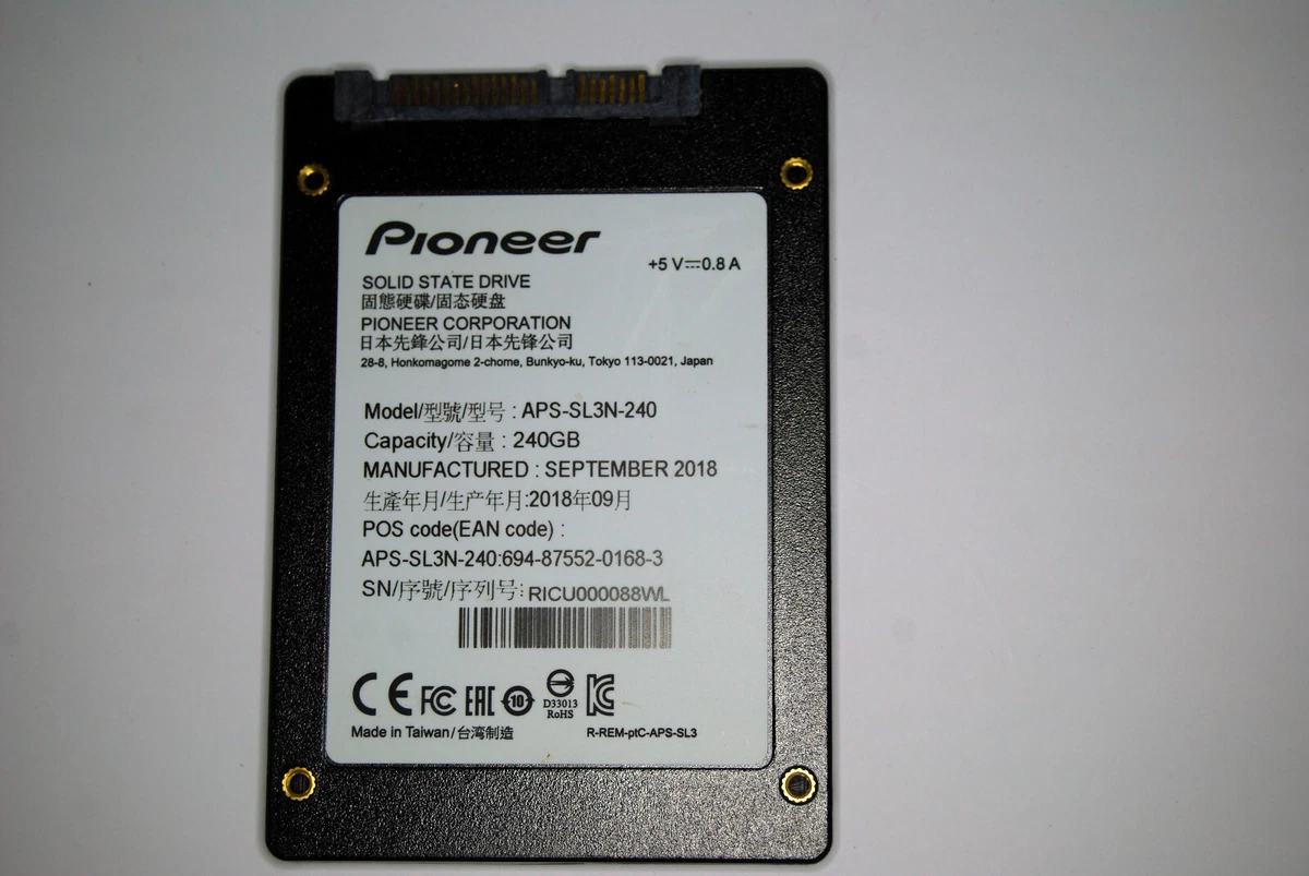 Pioneer APS SL3N 240 240Gb SATA III SSD eBay