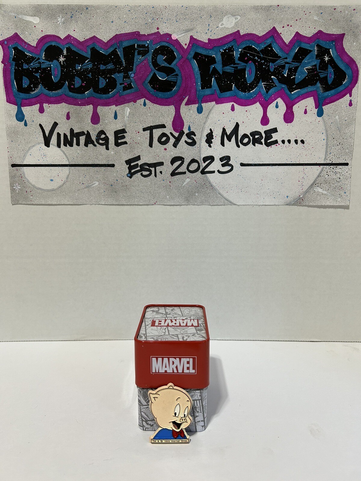 NOS Vintage Porky Pig Refrigerator The Original