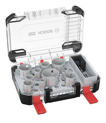 Bosch Zubehör Pro Multi Material Power Change Plus Lochsägen-Set, 20 - 76 mm,...