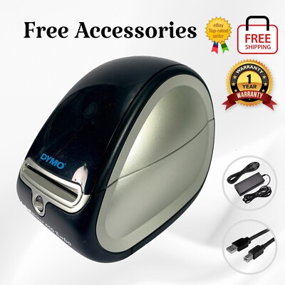 BUNDLE ! DYMO LabelWriter 450 Turbo High-Speed Label Printer USB 1 YR WARRANTY