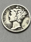 1928 P Mercury Dime  90% Silver  Good  , Average circulated Condition Lot U688