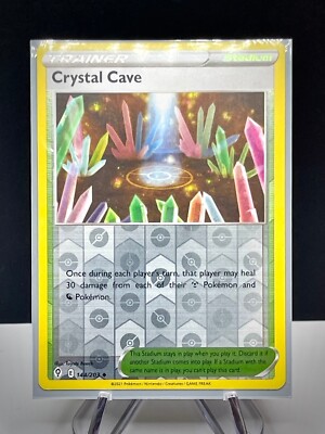 Pokemon - Crystal Cave - 144/203 - Reverse Holo - Evolving Skies