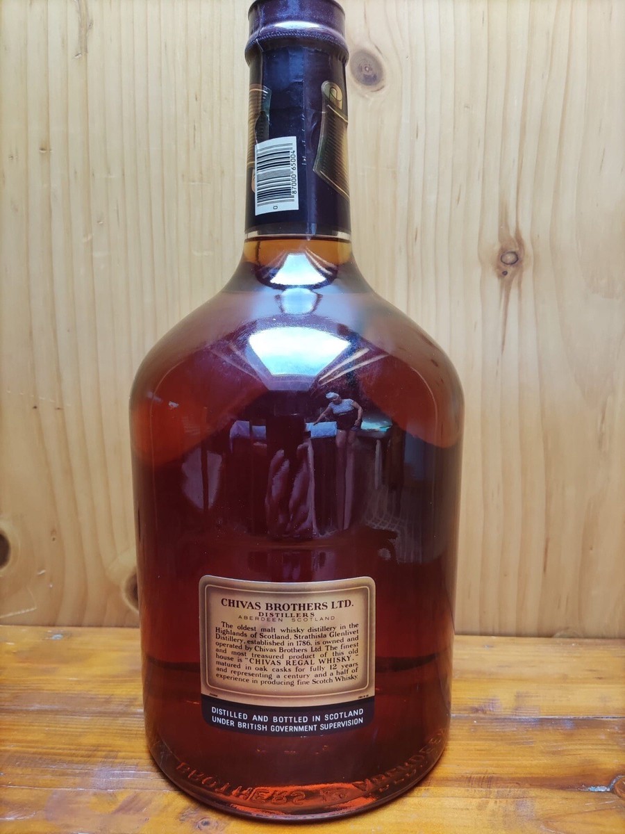 WHISKY CHIVAS REGAL 12 YEARS MAGNUM OLD BLENDED SCOTCH 3,78 WHISKY CHIVAS REGAL 12 YEARS MAGNUM OLD BLENDED SCOTCH 3,78