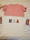 4 pc lot H&M h and M DIVIDED Sz S 10-12 tops shirts t shirt CROPPED!!! — photo 5
