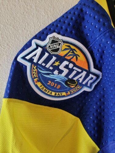 ADIDAS AUTHENTIC ADIZERO NHL ALL STAR TEAM JERSEY *MADE IN CANADA* BLUE SIZE 56 - Picture 3 of 5