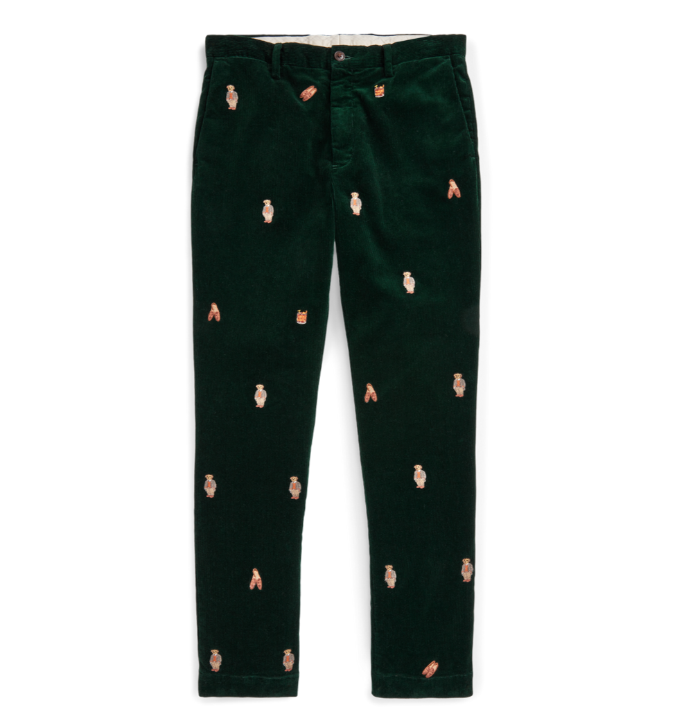 パンツ Ralph Lauren FW24 Corduroy trousers (211940714 002) Polo Ralph Lauren Corduroy trousers LAVANDER