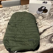 Little Unicorn Infant Car Seat Footmuff | Weather Resistant Dark Green 