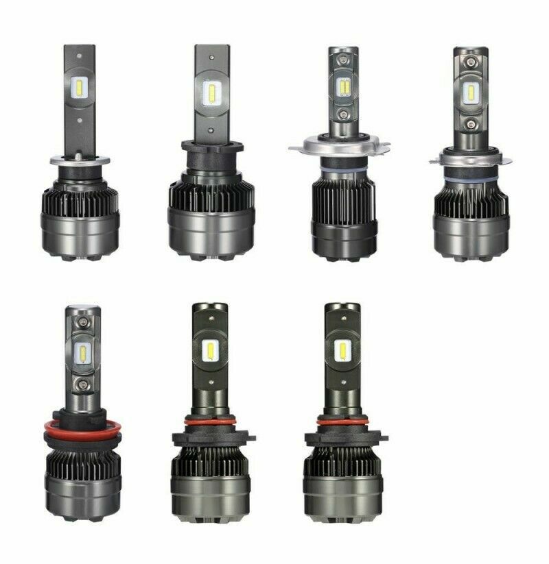 LED Auto Coppia di Lampade H1 6000LM 6000k 50W R6 Luce Bianca Fredda Fari Lamp - Miniatura 4