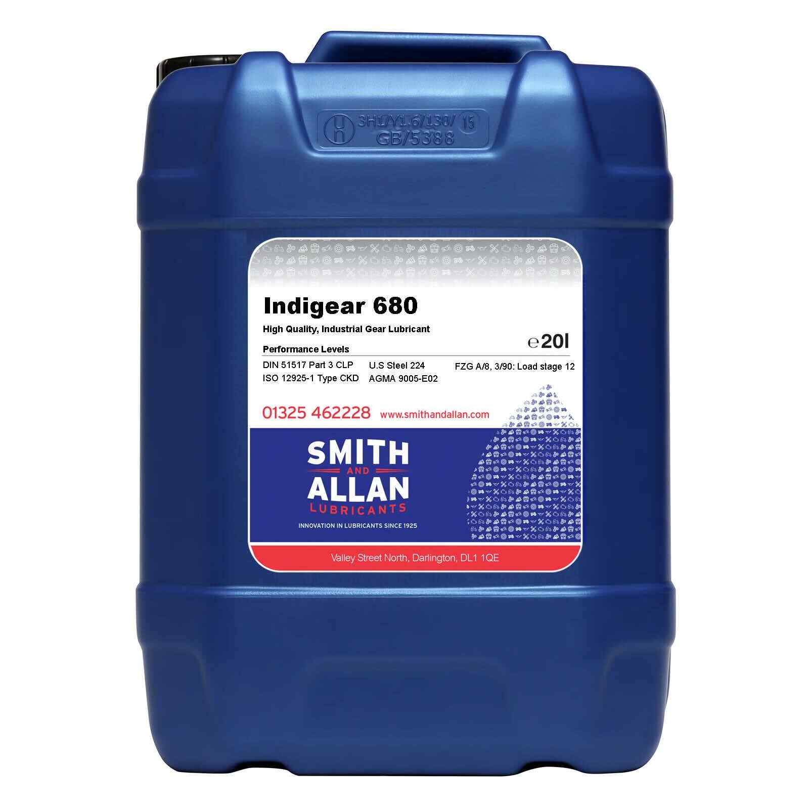 Industrial Gear Oil ISO 680 EP Extreme Pressure 20 Litre 20L eBay