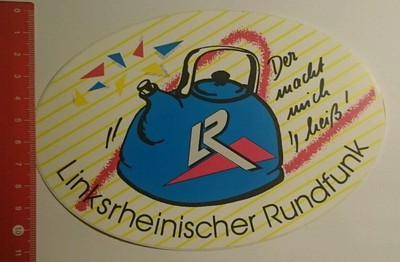 Sticker/Decal: Left Rhine Radio that makes me hot (300816151)