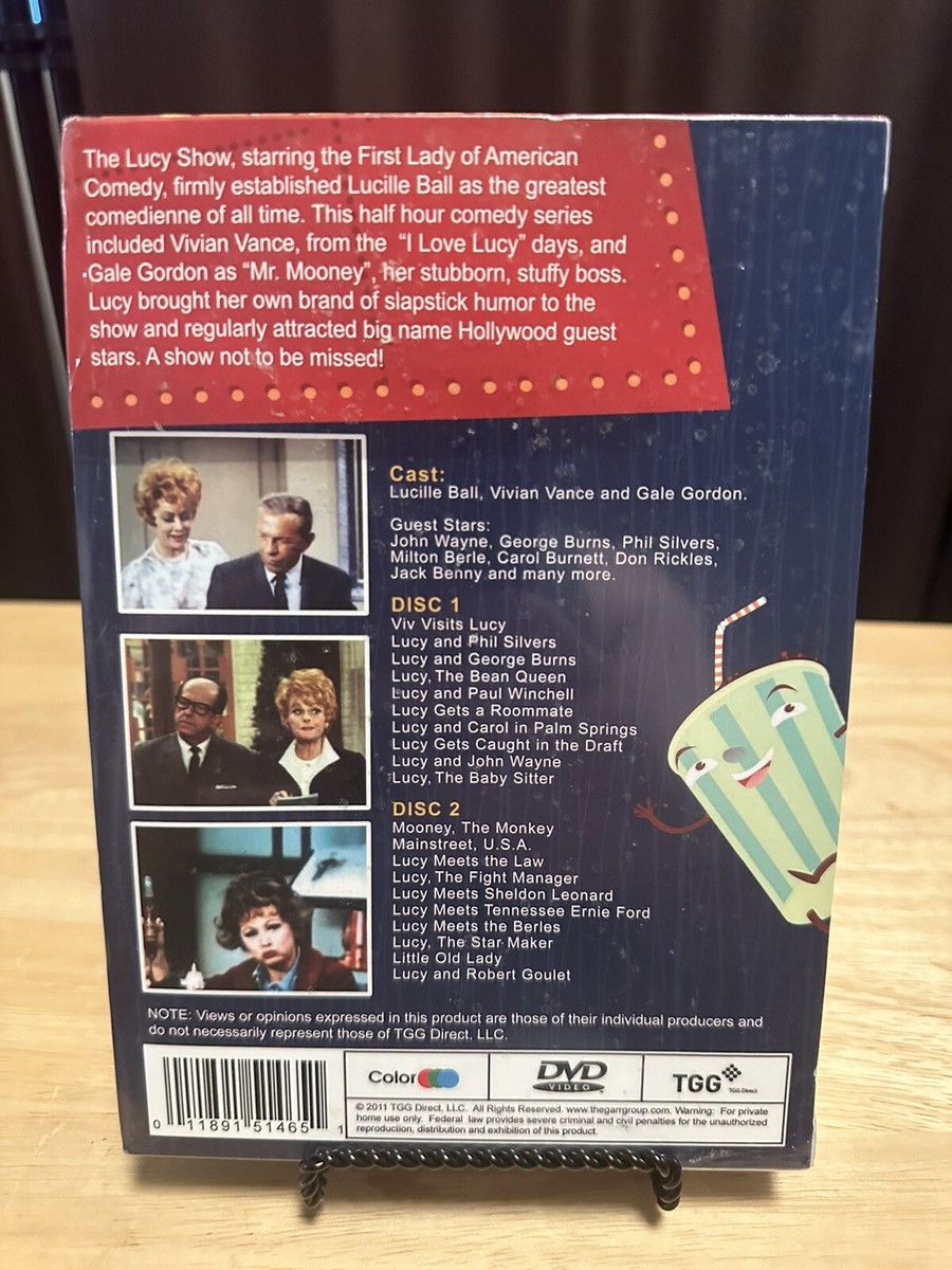 The Lucy Collection The Lucy Show 2 DVD Set 20 Episodes In Color