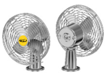 Alliance Heavy Duty Chrome Dash Fan -- Acx-72120